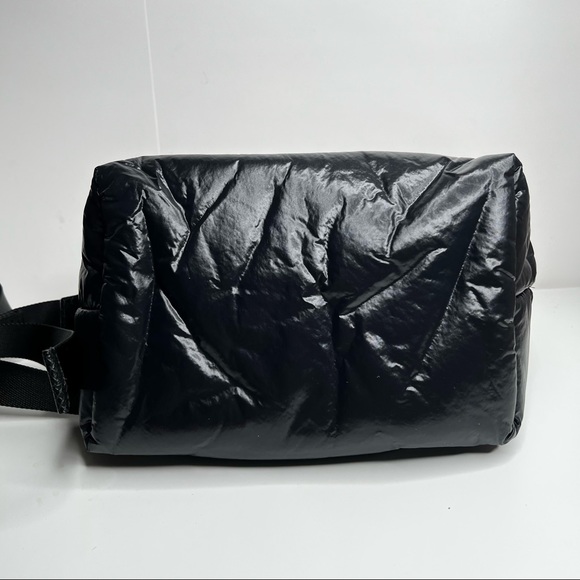 NEW LONGCHAMP Small Le Pliage Tote Black White - Picture 6 of 16